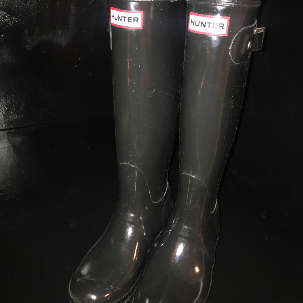 Hunter Boots Tall Black